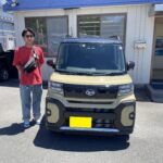 ７月２０日　飯田市　Y様　タント　ファンクロス　納車♪