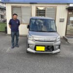 ８月９日　高森町　Ｈ様　スペーシアカスタム　納車♪