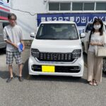 ８月２７日　飯田市　Ｉ様　N-WGNカスタム　納車♪