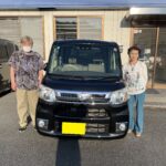 ８月３０日　飯田市　Ｋ様　タント　納車♪